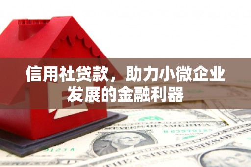 莱阳信用社贷款，助力小微企业发展的金融利器