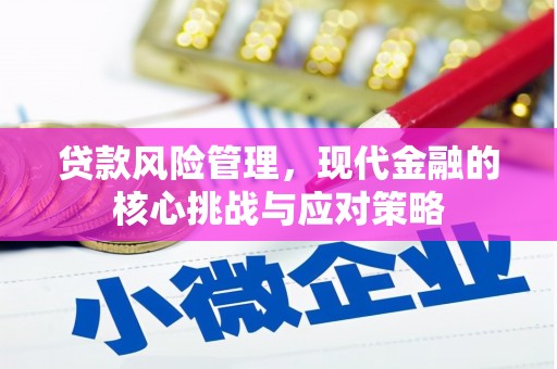 莱阳贷款风险管理，现代金融的核心挑战与应对策略