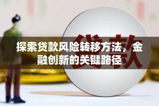 莱阳探索贷款风险转移方法，金融创新的关键路径
