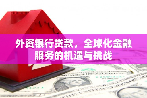 莱阳外资银行贷款，全球化金融服务的机遇与挑战